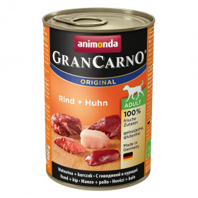 ANIMONDA GRAN CARNO ADULT консервы для собак с говядиной и курицей 400 гр.