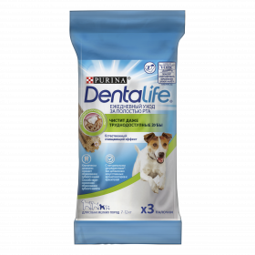 DentaLife ,лакомство для собак мелких пород, уход за полостью рта