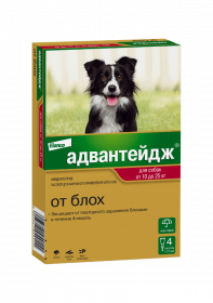 Адвантейдж капли инсектицидные для собак 10-25 кг (4 пипетки)