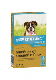 Килтикс ошейник инсектицидный для собак средних пород, 53 см