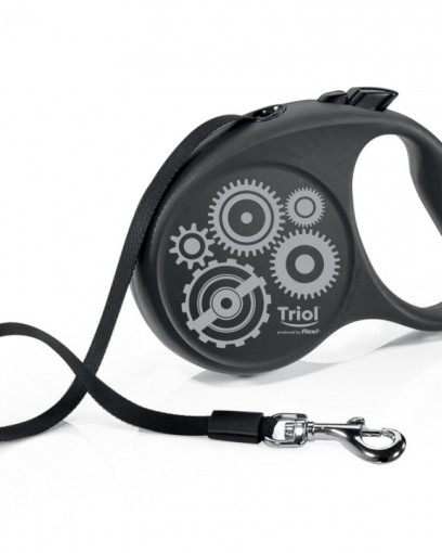 TRIOL Поводок-рулетка для собак FLEXI Joy Motor, M 5м до 25кг, лента