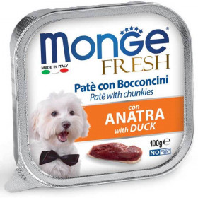 Monge Dog Fruit консервы для собак с уткой