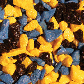 Грунт цветной смесь №11 (синий+желтый+черный), "АкваГрунт" 1кг