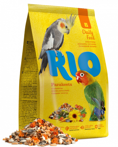 RIO корм для средних попугаев. Основной рацион