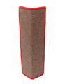 PERSEILINE Когтеточка "LOWCOST SLIM" угловая большая с пропиткой ковролин, 67х17х20 см