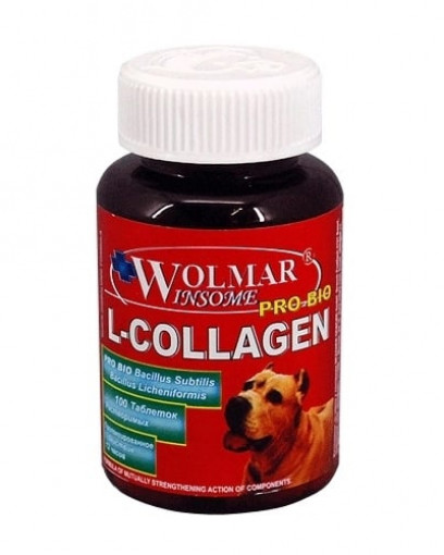 Wolmar Winsome Pro Bio L-Collagen Комплекс для восстановления сухожилий и связок, 100 табл.