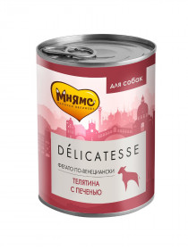 Мнямс консервы для собак всех пород "Фегато по-венециански" (телятина с печенью) 400 г