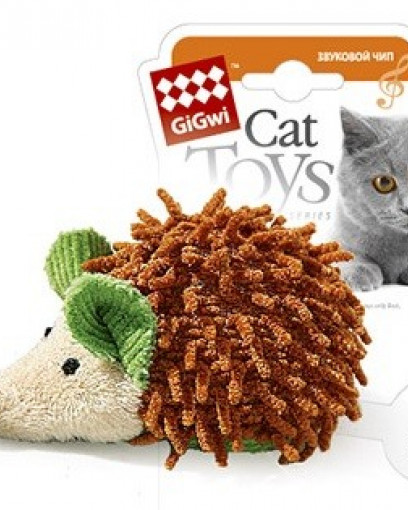 GiGwi 75033 Ежик с чипом для кошек