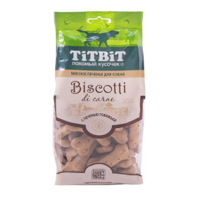 Tit Bit Печенье Бискотти с печенью говяжьей