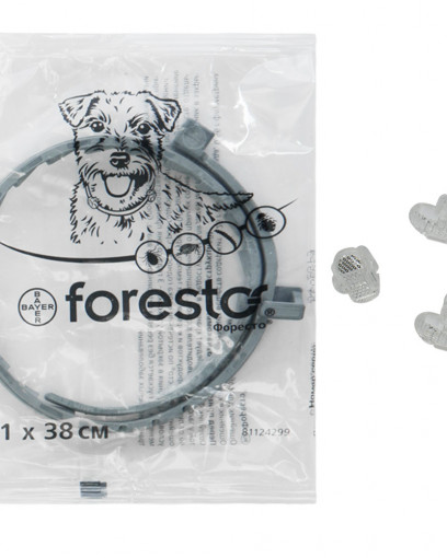 Foresto/Форесто ошейник инсектицидный для мелких собак до 8 кг, 38 см