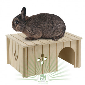 Ферпласт Деревянный домик SIN 4646 для кроликов
