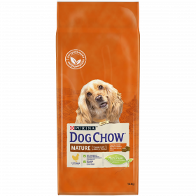 Dog Chow Корм сухой для взрослых собак старшего возраста с курицей