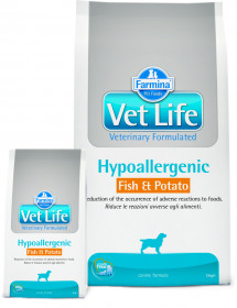 Farmina Vet Life Hypoallergenic Fish & Potato для собак