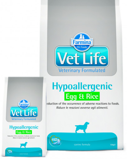 Farmina Vet Life Hypoallergenic Egg & Rice для собак