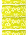 TRIXIE пакеты для уборки за собаками с запахом лимона М, 4 рулона по 20 шт., желтые