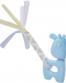 TRIOL (ТРИОЛ) Игрушка PUPPY для щенков из термопласт. резины "Олененок", голубой, 100/185мм