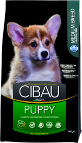 Farmina Cibau Puppy Medium сухой корм для щенков мелких пород, беременных и кормящих собак.