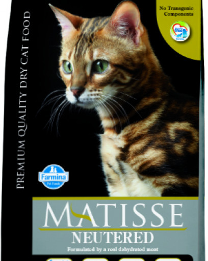 Farmina Matisse Neutered сухой корм для взрослых стерилизованных кошек и кастрированных котов.