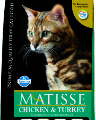 Farmina Matisse  chicken & turkey  корм для взрослых кошек с курицей и индейкой