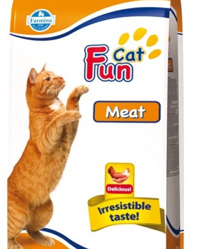 Farmina Fun Cat Meat сухой корм для взрослых  кошек  всех пород  с мясом