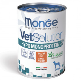 Monge VetSolution Dog Hypo Monoprotein Duck влажная диета для собак Гипо монопротеин с уткой 400 г