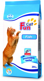 Farmina Fun Cat Fish сухой корм для взрослых  кошек  всех пород  с  рыбой