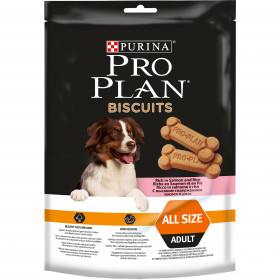 Pro Plan Печенье для взрослых собак, с высоким содержанием лосося и риса