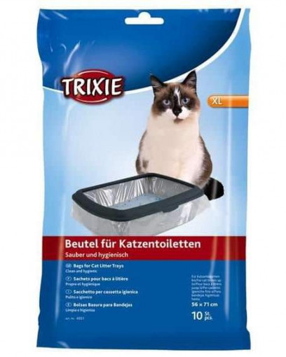 TRIXIE Пакеты уборочные для для кошачьих туалетов XL 56 * 71 см