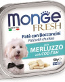 Monge Dog Fruit консервы для собак с треской