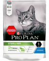 Pro Plan сухой корм для взрослых стерилизованных кошек и кастрированных котов старше 1 года, с кроликом