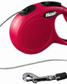FLEXI Рулетка "New Classic", XS 3м до 8кг, трос красный