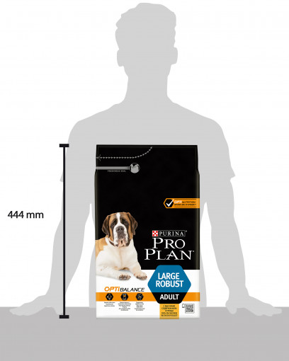 Pro Plan для взрослых собак крупных пород с мощным телосложением, с высоким содержанием курицы