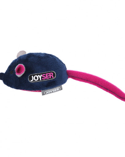 Игрушка для кошек JOYSER Cat Motion Мышка со звуковым чипом синяя, 16 см