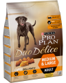 Pro Plan Duo Delice сухой корм для взрослых собак средних и крупных пород, с высоким содержанием говядины