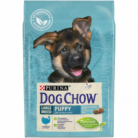 Dog Chow Корм сухой для щенков крупных пород с индейкой