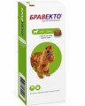 Intervet Бравекто жевательная таблетка от блох и клещей для собак весом 10-20 кг 500 мг
