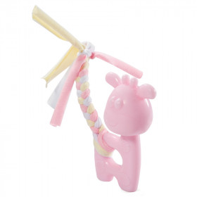 TRIOL (ТРИОЛ) Игрушка PUPPY для щенков из термопласт. резины "Олененок", розовый,, 100/185мм