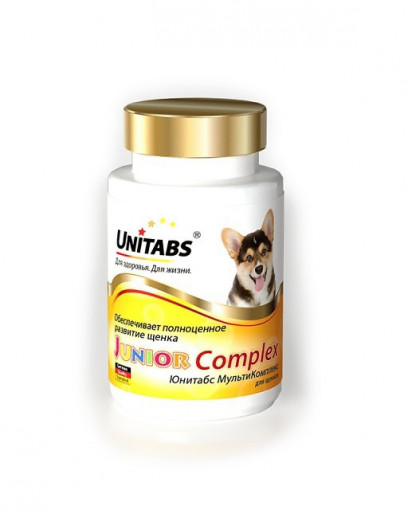 Unitabs Junior Complex c B9 для щенков, 100 табл.