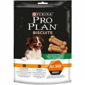 Pro Plan Печенье для взрослых собак, с высоким содержанием ягненка и риса