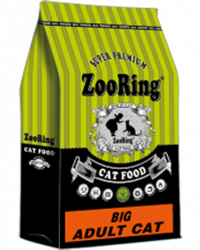 ZooRing Big Adult Cat сухой корм для кошек крупных пород  1,5 кг