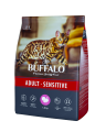 Mr. Buffalo сухой корм для взрослых кошек и котов с чувствительным пищеварением с индейкой 1,8 кг