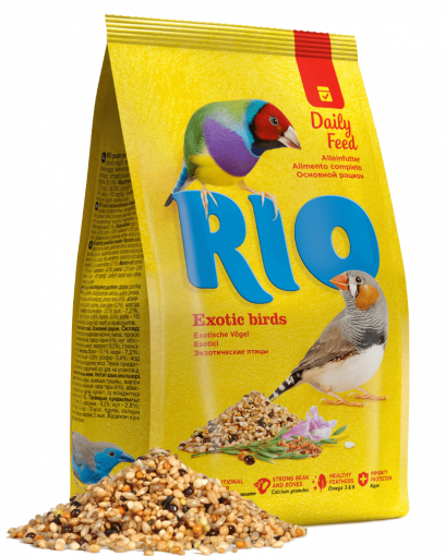 RIO корм для экзотических птиц