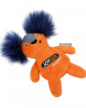 Игрушка для собак JOYSER Puppy Белка со сменной пищалкой S оранжевая, 15 см