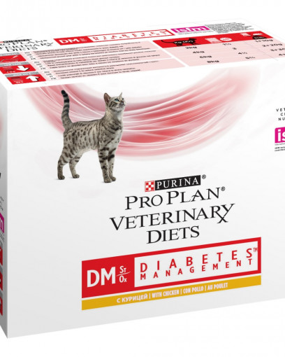 Pro Plan Veterinary Diets DM с курицей, 85 г
