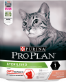 Pro Plan для взрослых стерилизованных кошек и кастрированных котов (для поддержания органов чувств), с высоким содержанием лосося