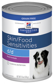 Hill’s Prescription diet D/D food Sensitivities утка с рисом
