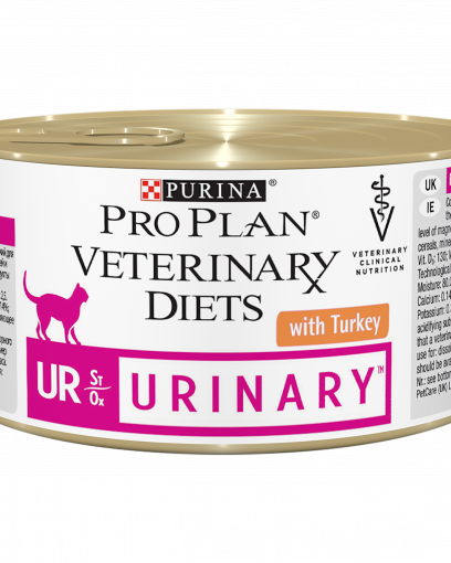 Pro Plan Veterinary Diets UR с индейкой, 195 г