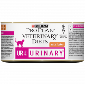 Pro Plan Veterinary Diets UR с индейкой, 195 г