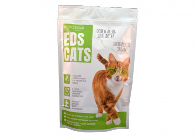 EDS CATS Ликвидатор запаха для кошачьего туалета, 400г