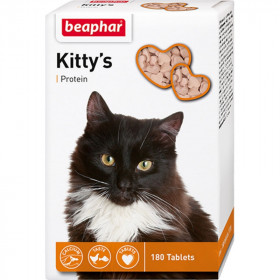 Beaphar Kitty's+Protein Протеин для кошек, 180 табл.